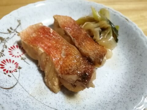 【白ワインに合う】赤魚のケチャップ煮